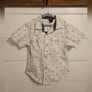 Lucky Brand Boys Size 7 Button Down Shirt